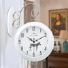 Wall Clocks Golden Nordic Clock European Retro Metal Electronic Living Room Luxury Zegar Scienny Home Decoration EA60WC