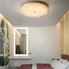 Lichter Moderne quadratische Deckenleuchte für Wohnzimmer Schlafzimmer Toilette Design Einfaches Zuhause Romantische Wohnung Rundes Glas Kristall Sand Licht 0209