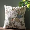 CushionDecoratief kussen 45x45cm kussens katoenlinnen borduurwerk kussensloop kussensloop deksel auto kussen met kern huisdecor voor woonkamer 230209