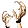 Objets décoratifs Figurines Doigts de la main articulés Doigts Gants avec articulation flexible Robe de soirée d'Halloween Cosplay Costume Décoration Horrible 230210