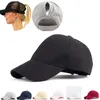 Boll Caps 2019 Ponytail Baseball Cap Messy Bun Hats For Women Washed Cotton Snapback Caps Casual Summer Sun Visor Female Outdoor Sport Hat G230209