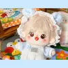 Bambole fatte a mano 101520cm 2pc Vestiti per bambole Tuta carina Coniglio Fascia Kpop Bambole di peluche Vestito Giocattoli Bambole Accessori Cos Suit 230210