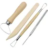 8pcs/set Reusable Diy Pottery Tool Kit Home Handwork Clay Sculpture Ceramics Molding Drawing Tools 0210