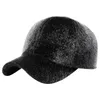 Ball Caps Mens Hats for Winter Men Winter In The Elderly Imitation Mink Hair Hat Fashion Thickening Thicker Warm Ear Duck Hats Toddler G230209