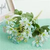 Fleurs décoratives 5 pcs/lot 18 têtes lys fleur artificielle décor à la maison mariage affichage soie Flores faux Bouquet branche