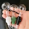 Accessori per bong in vetro tabacco ad angolo retto, Tubi per fumatori in vetro colorati mini multi-colori Tubi a mano Migliori tubi in vetro a cucchiaio