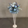 Nouveau guide de route d'art de fer de mariage arrangement de fleurs dispositif de fleur table de mariage décoration florale style guide de route géométrique