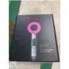 Haartrockner Flomil Trockner Proadd Professional Beauty Salon Tools US/UK/EU/Au Plug Blow Hitze Super Trockenfairer mit Einzelhandelspaket DHPMY