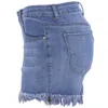 Jeans lente zomers shorts European American Wash Long Zipper Slim High Tailed Street Dames jeans DK027