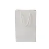 Bolsas de papel Kraft personalizadas con asas Bolsa de regalo de festival blanco puro Bolsas de compras Bolsa de embalaje de tienda reciclable multifunción DIY A388
