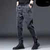 Herrbyxor Casual Men's Jeans Spring and Autum Trend Pattern Pantalones Tipo Cargo Sports Fashion Trousers for Men Harem