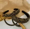 女性のためのクラシックレタープリントヘッドバンド幅の厚いスプリングヘアバンドヘッドラップ布布セッドヘッドウェアファッションヘッドスカーフ