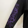 Vetements Heavy Fabrichoodie Vetements Menパーカー2024fw重要な存在サンスクリット文字プリントパーカー