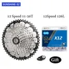 دراجة S KMC 12V مع Sunshine 12 SPEED MTB Cassette Freewheel Bike Stain for Shimano Deore M6100/M7100/M8100/M9100/GX 0210