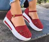 Tofflor Fashion Sexy Women's Sandals 2023 Summer New Hollow Breattable Platform Beach Shoes Casual Sewing Muffin Buckle Sandalias Mujer R230210