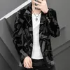 Autumn Men Blazers Luxury Corduroy Casual Slim Suit Jacket Business Social Office Dress Coat Street Wear Men Clothing