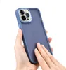 Starke Magnete Matte PC TPU -Telefonhüllen für iPhone 15 14 13 12 11 Pro Max Samsung S24 S23 plus Ultra -Qualität N52 Magnetic Semitransparent Clear -Telefonabdeckung