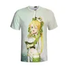 メンズTシャツ夏の若さのカジュアルTシャツボトムシャツアニメソードアートオンラインメンズバトルショートスリーブ2次元の服