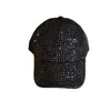 Czapki kulkowe czapki baseballowe Sun Hat Rhinestone Cape Cap Diamond Bling Hat Cute Fajne Letnie Czapki Modne czapki ciężarówki dla kobiet G230209