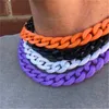 Collane spesse acriliche di modo del choker per i regali dei monili di dichiarazione della collana del pendente del collare lungo di plastica della Boemia degli uomini