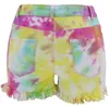 Jeans Summer Shorts Billen Taille Sexy Tie-Dyed Hot Pants Tassel Shorts Z185H1