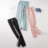 Kvinnors byxor capris harem kvinnor plus size rosa svart löpning sommar harajuku casual sidelinjer svettbyxor sport fitness byxor Vervrarna