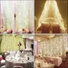 Strings 3M LED String USB String Lights Flash Fairy Garland Telecomando per decorazioni per la casa per matrimoni all'aperto Anno Natale