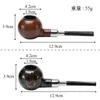 Smoking Pipe Resin pipe creative imitation heather shape palm pipe two-color bakelite pipe