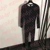 Women Rompers Designer One Piece Swimwear Letter Print Bodysuit Swimsuit Long Sleeve Jumpsuit