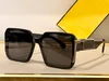 Gafas de sol funky para mujeres y hombres verano 0056 estilo antiultraviolet plank de placa retro anteojo con anteo