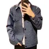 2023 Мужская куртка классический парижский стиль джинсовый женский куртка траншеи с печено