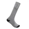 Sports Socks Winter Battery Heated Remote Control Electric Heating USB Rechargeable 3 Temperature Adjustment Thermal Sock