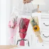 Fiori decorativi che vendono garofano di girasole artificiale morbido e profumato Bellissimo bouquet di rose di sapone singolo mini