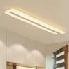 Lights LED Long Bar Ceiling light Acrylic rectangle Lamp 40/60cm Ultra-thin living room lamp Bedroom lights creative hallway Lighting 0209