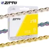 ZTTO 10 Speed ​​Bike Chain 116 Links MTB Mountain Road 10s Bicycle Chains met ontbrekende Link Connecter 10Speed ​​20S 0210