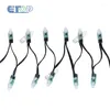 Strings DHL 1000pcs 100ct DC12V WS2811 Пиксель Регулируемый черный проволока 18AWG с Ray Wu // xconnect Cigtails