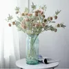 Kwiaty dekoracyjne 88 cm10 głowa sztuczna roślina hortensji sztuczna kwiat suszony ślub ślubny pulpit ślubny salon ogrodowy dekoracja domu