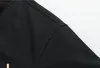 cappotto taglie forti Nuove felpe con cappuccio in pile spesse 2023 cappotto in pietra da uomo stile ricamato giacca slim da uomo con stemma incrociato giacca da baseball taglia s-3xl
