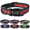 Dog Collars Global Baby Reflective Ribbon Diving Cloth Collar Durable Padded Personalized Pet ID Customized For Medium Large