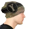 Bérets armée Camouflage Bonnet Femme Slouchy Bonnet chapeau Hip Hop Style militaire lettre Y Ski en plein air Skullies bonnets casquettes