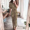 Casual Dresses Women's 2023 Spring Fashion Temperament Sexy Lace-up Print Stitching Floral Irregular Dress Ropa Aesthetic