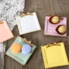 Plates Nordic Square Dessert Plate Retro Bow Cake Tray Decorative Tea Cup Saucer Salad Dish Resin Desserts Pink Yellow Green