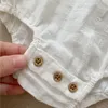 Strampler Gaze Baby Body Frühling Sommer Junge Mädchen Kleidung Baumwolle Langarm geboren Strampler Weiche Kleidung 0 12M 230209