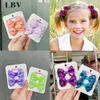 Lovely Children Girls Ribbon Rainbow Hair Bow Sequins Hair Accessories Shining Pins Party Hair Clips 1568