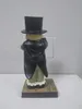 Objets décoratifs Figurines Creative Spoof Paper Holder Statue Mignon Drôle Décoratif Résine Butler Forme Tissu Stand Rack Sculptu308n