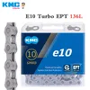 دراجة KMC سلسلة الدراجات E9 E10 E11 E12 سلاسل 9S 10S 11S 12S Ebike 130/136 Links Anti-Rust Electric Sport Bicycle Parts 0210