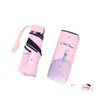 Umbrellas Lism Cartoon Little Prince Umbrella Rain Women Folding Female Sunny Parasol Lovely Paraguas Mini Pocket 211124 Drop Delive Dh8Kf