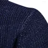 Pulls pour hommes hommes Srping et automne épais chaud pull à col roulé solide pull hommes vêtements de sport mâle tricots pour homme