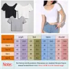 Women's T Shirts Women Summer Black Explosions Navel Short Sleeve Slim Nightclub Streetwear Crop Tops T-shirts Drop