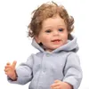 人形が終了したBebe Reborn Doll 55cm Reborn Bayboy Yannik Full Body Soft Silicone Real Touch Doll Painted3D Skin Rooted Hair230210